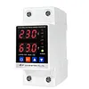 Over Under Voltage Protector 40A/63A 220V Dual Display Adjustable Protector