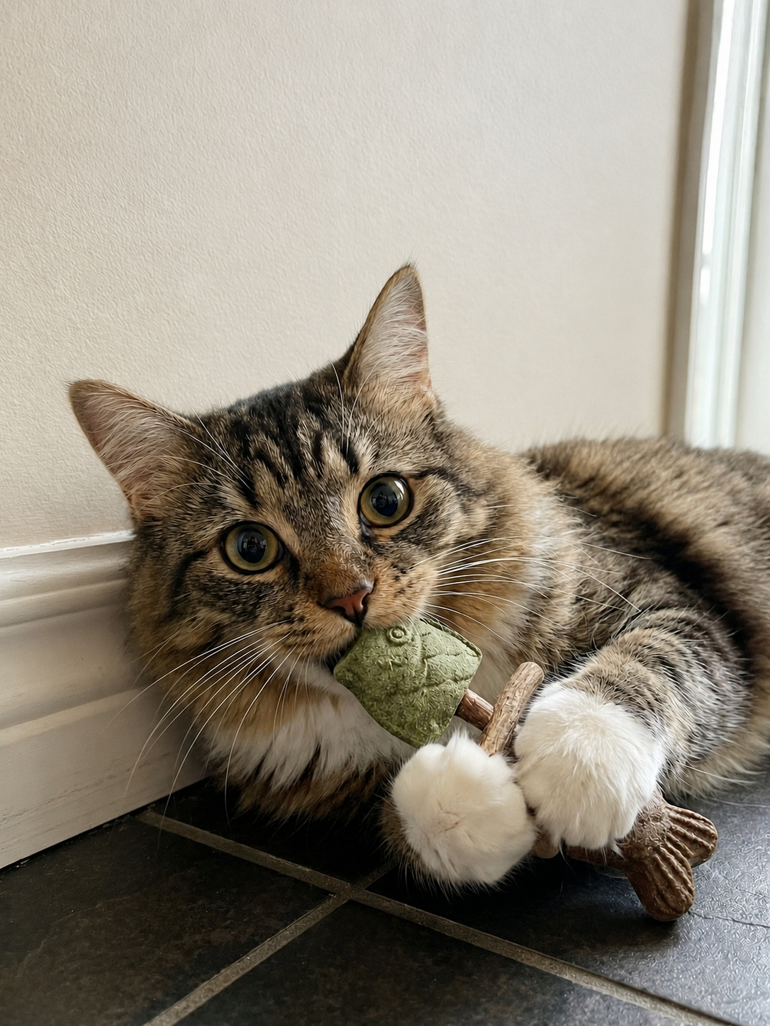 Cat chewing toy