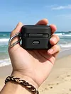 Earphone Protective Cover Shockproof Earbuds Protective Shell with Hook Scratch Resistant Cover for Sony WF-1000XM6 Wireless Earbuds