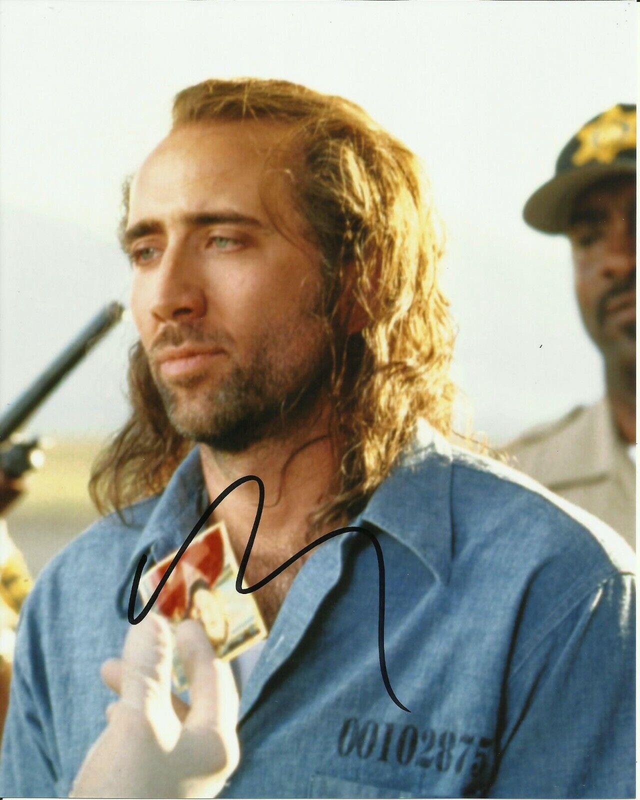 NICOLAS CAGE SIGNED CON AIR Photo Poster painting UACC REG 242 FILM AUTOGRAPHS (3)