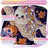 Cutie Framed Special Shape Diamond Painting Kit 25x25cm for Adults