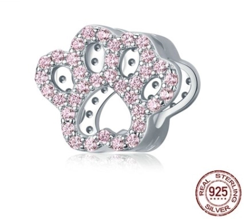 Minimalist Classic Style Heart Shape Sterling Silver Enamel Charms Jewelry Accessories