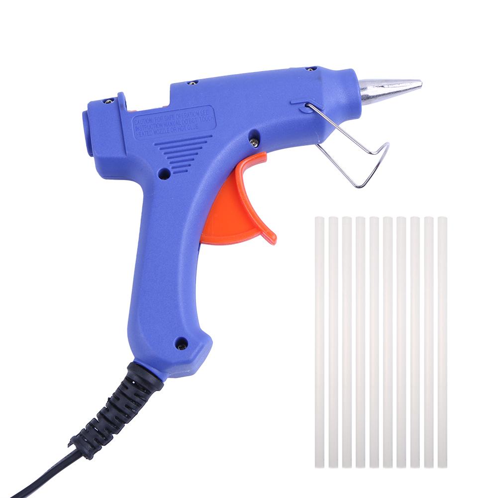 

20W Industrial High Temperature Heater Hot Melt Glue Gun+Glue Sticks, 501 Original