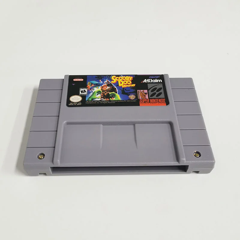 Scooby Doo SNES For Super Nintendo Entertainment System - 16 Bit US Version Game Cartridge
