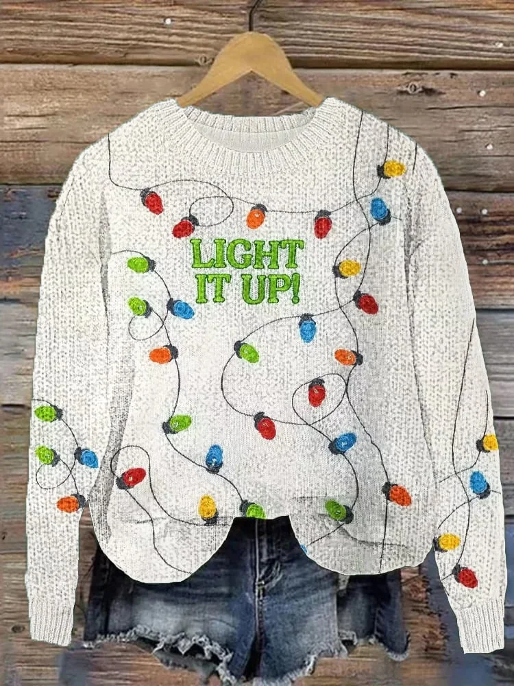 Light it up sweater best sale