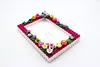 Bloom Flower DIY Building Block Photo Frame Kit,Creative Handmade Assembled Photo Frame Handmade Craft Gift Home Tabletop Display Decor