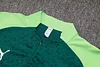 Joyfball 2024/2025 Palmeiras Half-Pull Training Suit Deep Green Football Shirt 1:1 Thai Quality