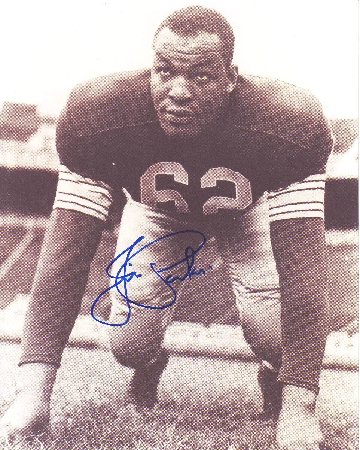 Jim Parker #1 8x10 Signed Photo Poster painting W/ COA Ohio State Buckeyeys 031019