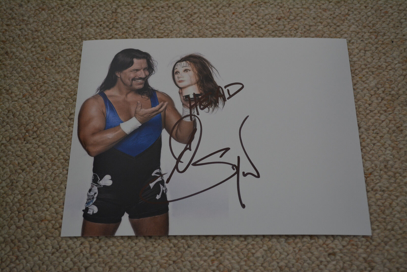 AL SNOW signed autograph In Person 8x10 20x25 cm WWE WCE WRESTLING LEGEND