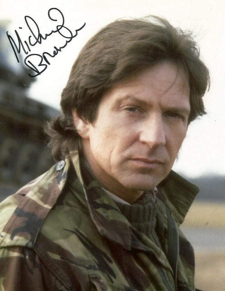 Michael Brandon ACTOR autograph, In-Person signed Photo Poster painting