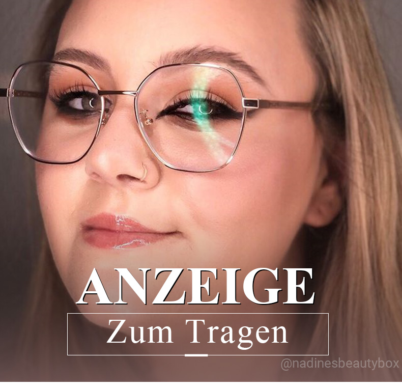 Perry Gold Geometrisch Brille