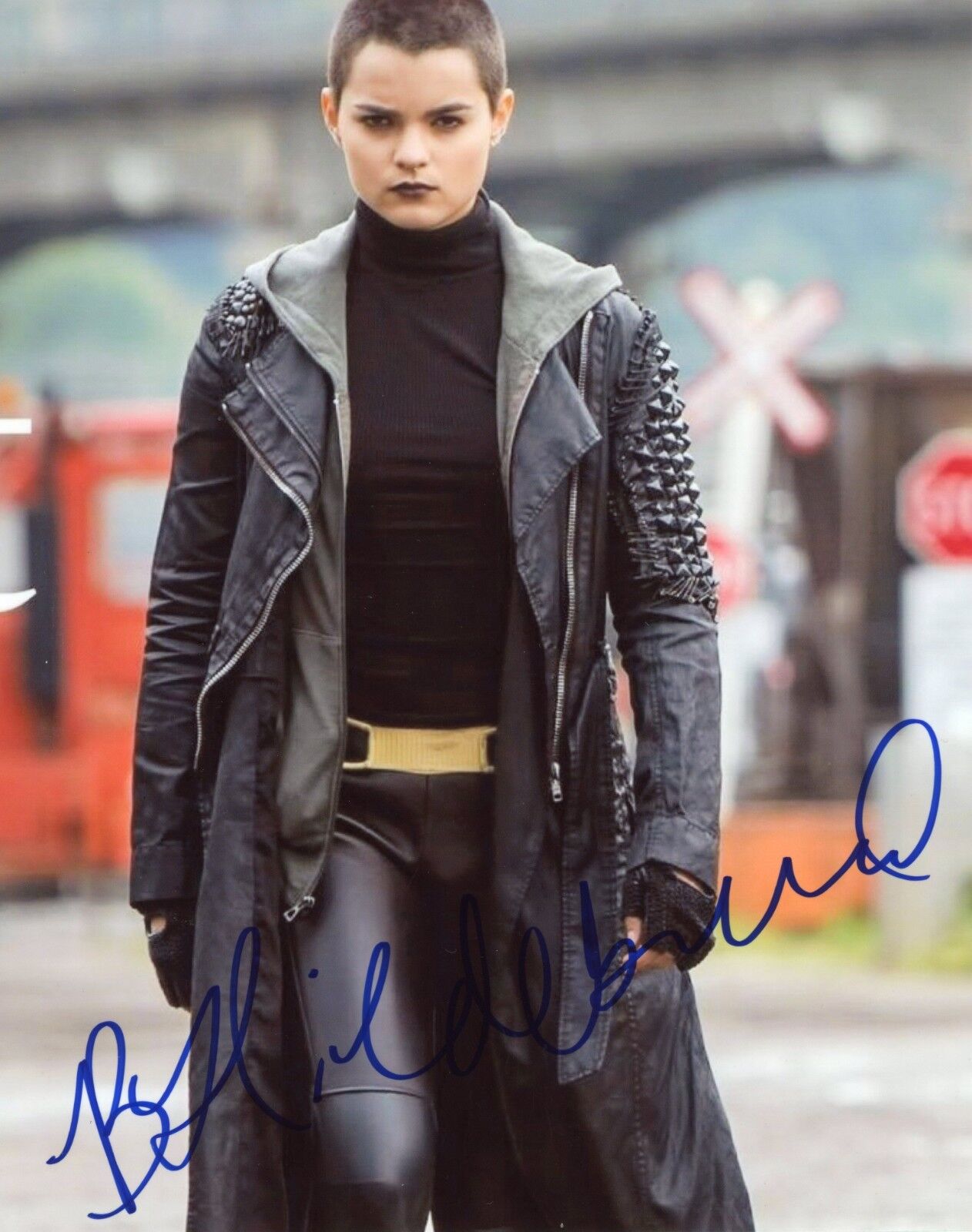 ~~ BRIANNA HILDEBRAND Authentic Hand-Signed DEADPOOL