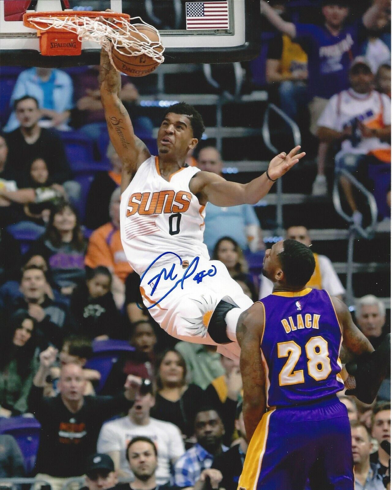 Marquees Chriss Autographed 8x10 Phoenix SunsA975