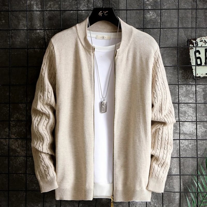 Men's Slim and Handsome Sweater Coat - VSMEE
