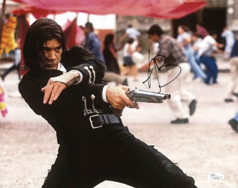 Antonio Banderas Desperado Signed Authentic 11X14 Photo Poster painting Autographed JSA #H41927