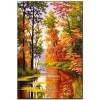 Autumn woods | Full Round Diamond Painting Kits