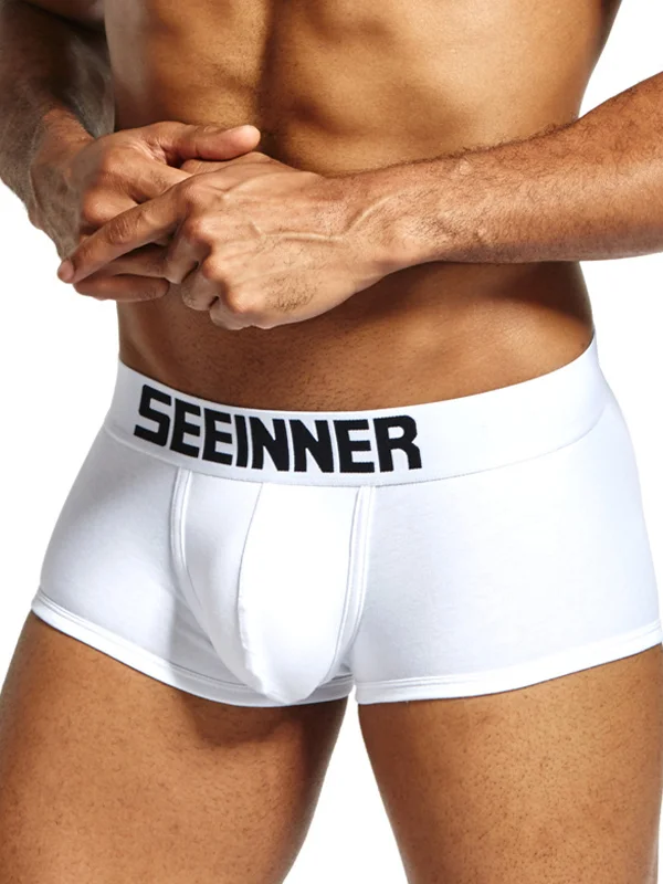 Solid Colour Textured Flat Corner Lounge Shorts