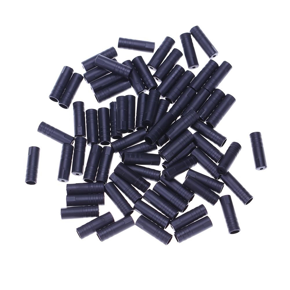 

100pcs Bicycle Brake Wire End Core Cap Cable Aluminum Cover Gear Bikes Part, 501 Original