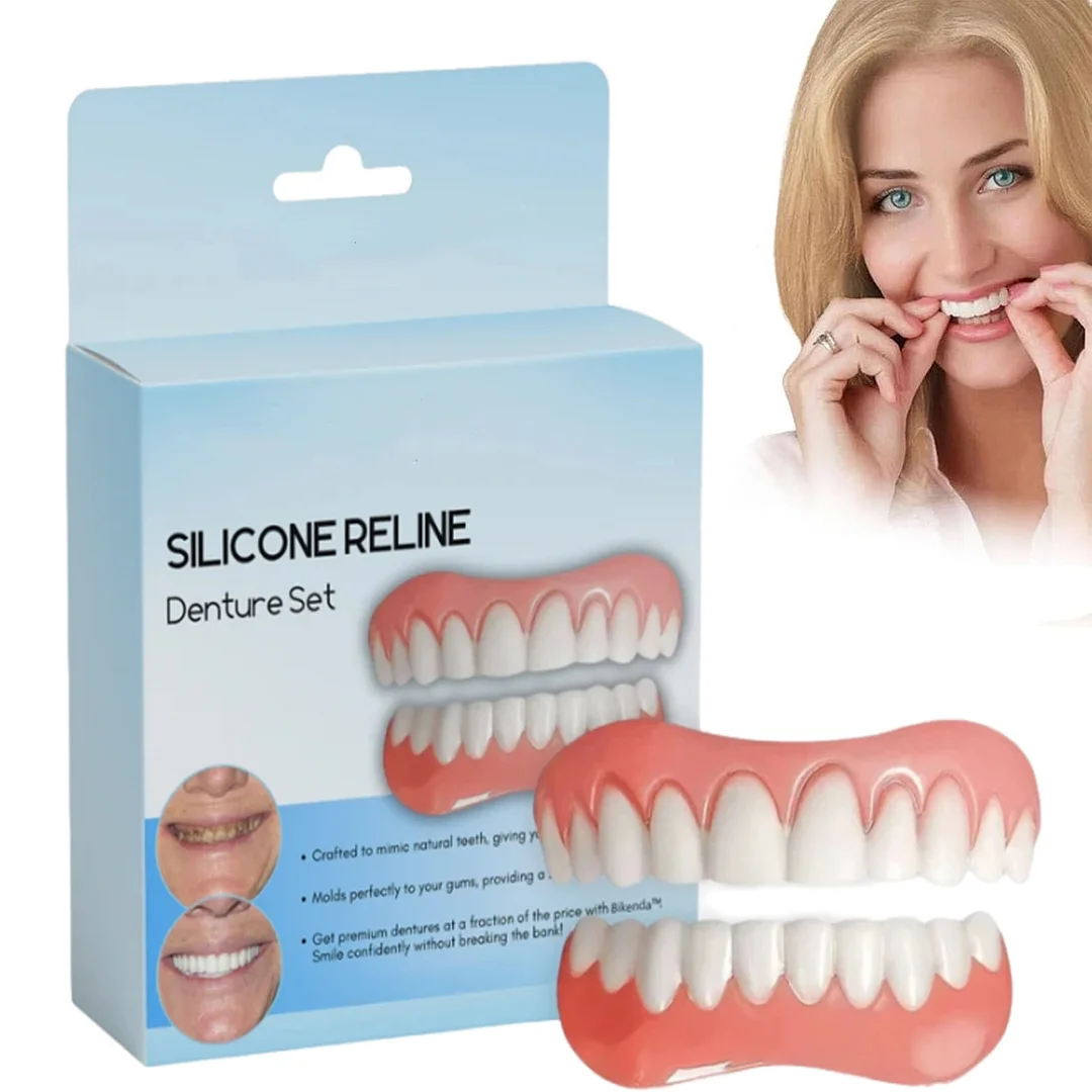 Last Day 50%🔥Silicone Reline Denture Set 