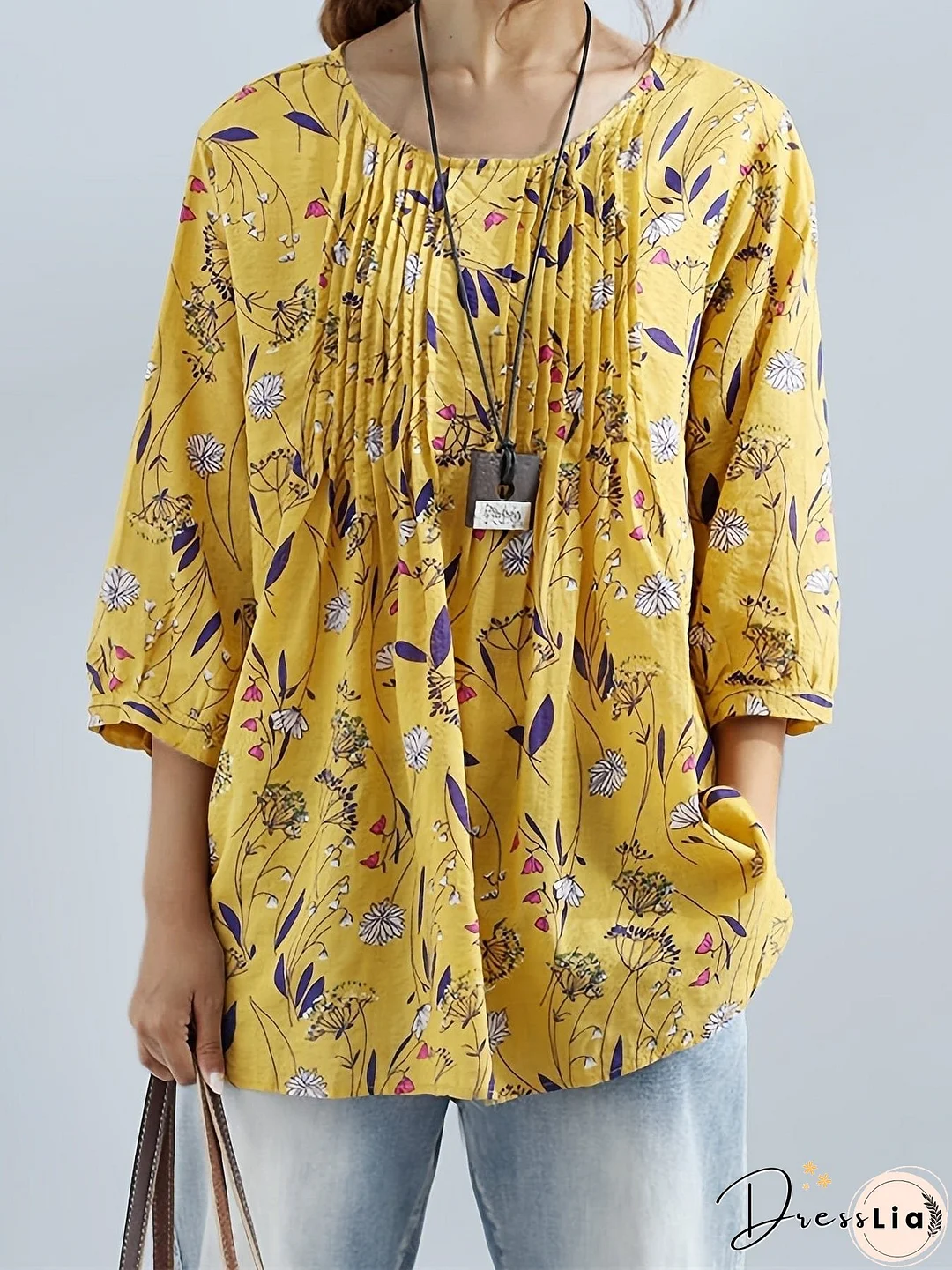 Printed Plus Size Tunic