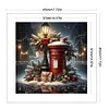 Christmas Mailbox-11CT Stamped Cross Stitch 45*45cm/17.72*17.72in