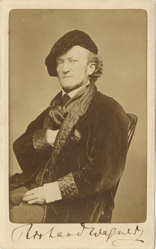 RICHARD WAGNER Signed Photo Poster paintinggraph - German Composer - preprint