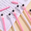 20PCS Cute Pink Cartoon Astronaut 0.5mm Gel Pen Student Office Exam Stationery Gift