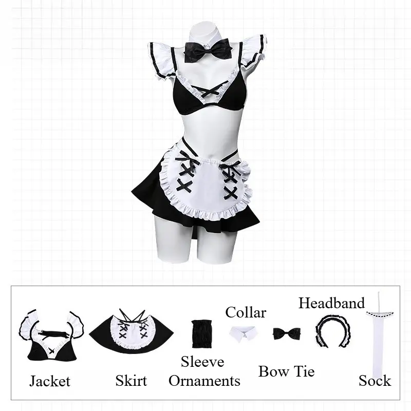 [Wetrose] In Stock My Dress-Up Darling Marin Kitagawa Maid Outfit Anime Cosplay Costume