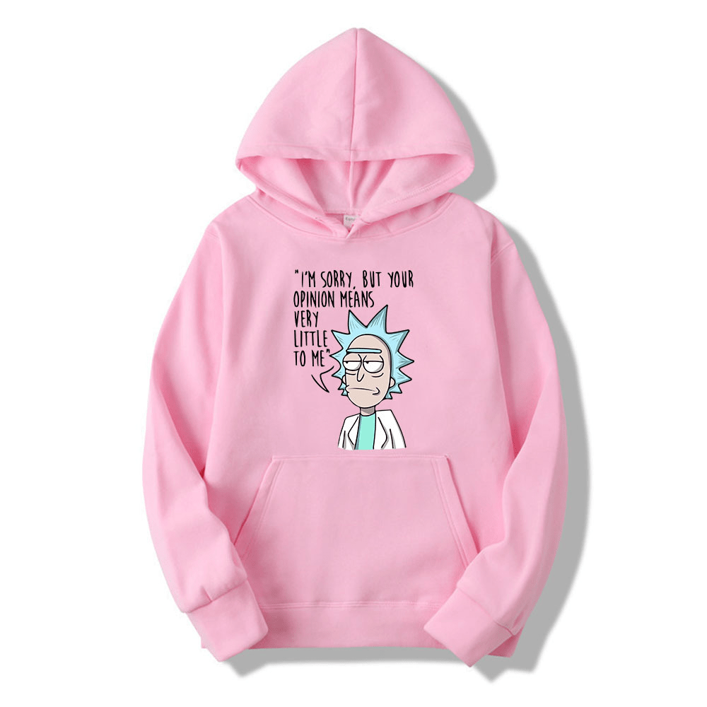 Rick And Morty Hoodies Pullover Casual Sweatshirt
