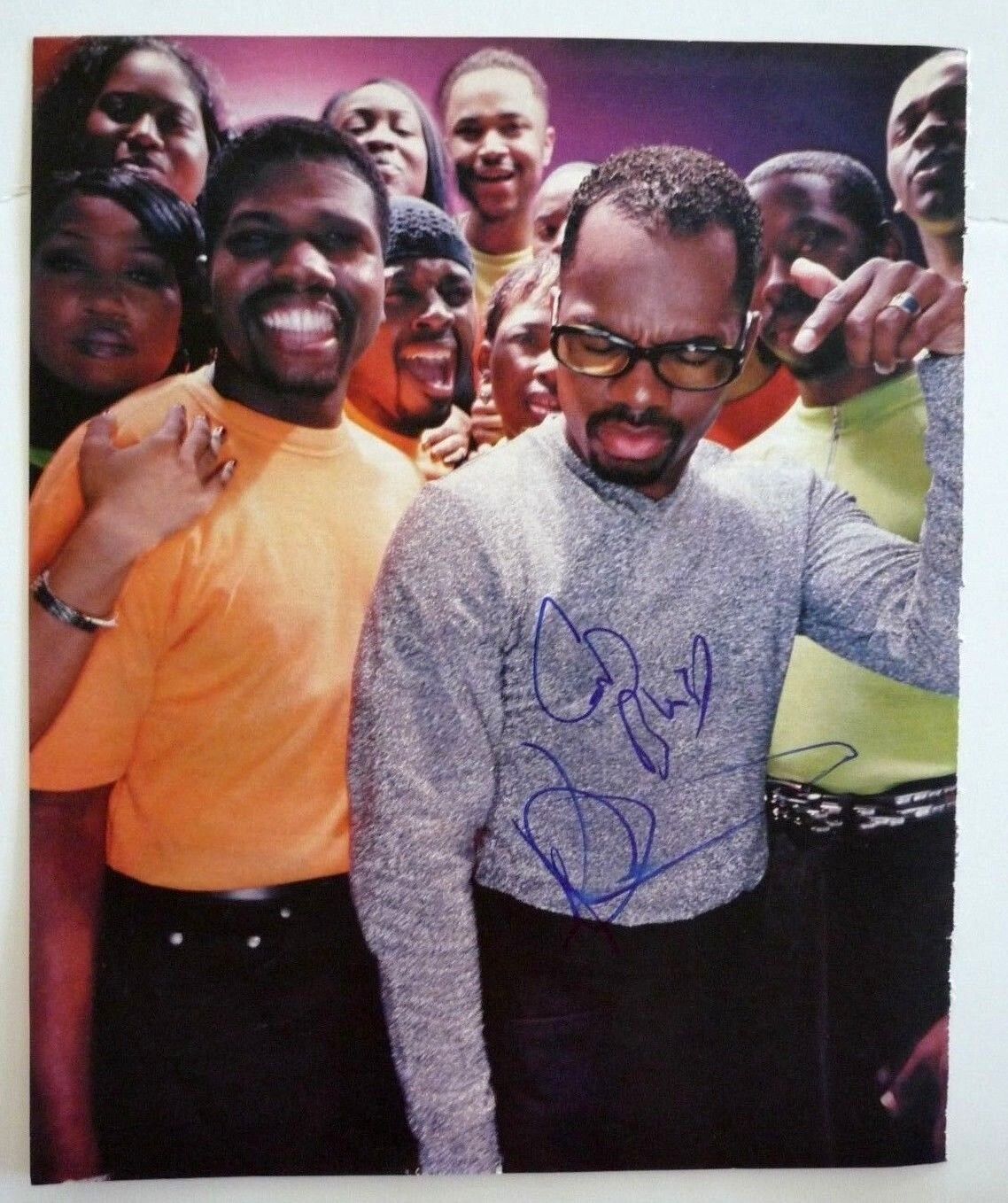 Kirk Franklin Rap Signed Autographed Magazine Page Photo Poster painting PSA BAS Guaranteed #2F5