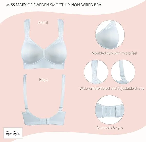 Triumph - (3 buc.) Sutien tricou dama cu finisaj wireless