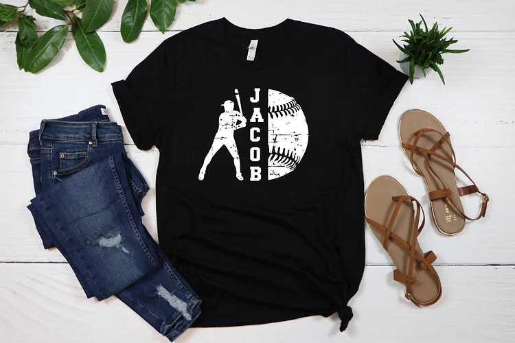 Personalized Baseball Mom Shirt|S12