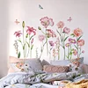 Beautiful Flower Self Adhesive Wall Sticker Home Decor