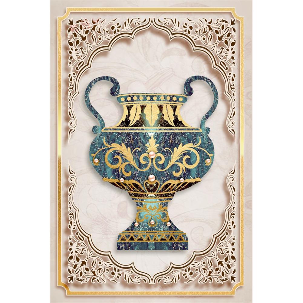 

Ancient Vase - Special Shaped Diamond Painting - 35*45CM, 501 Original