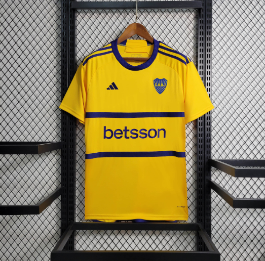 23/24 Boca Juniors Away Football Jersey Thai Quality