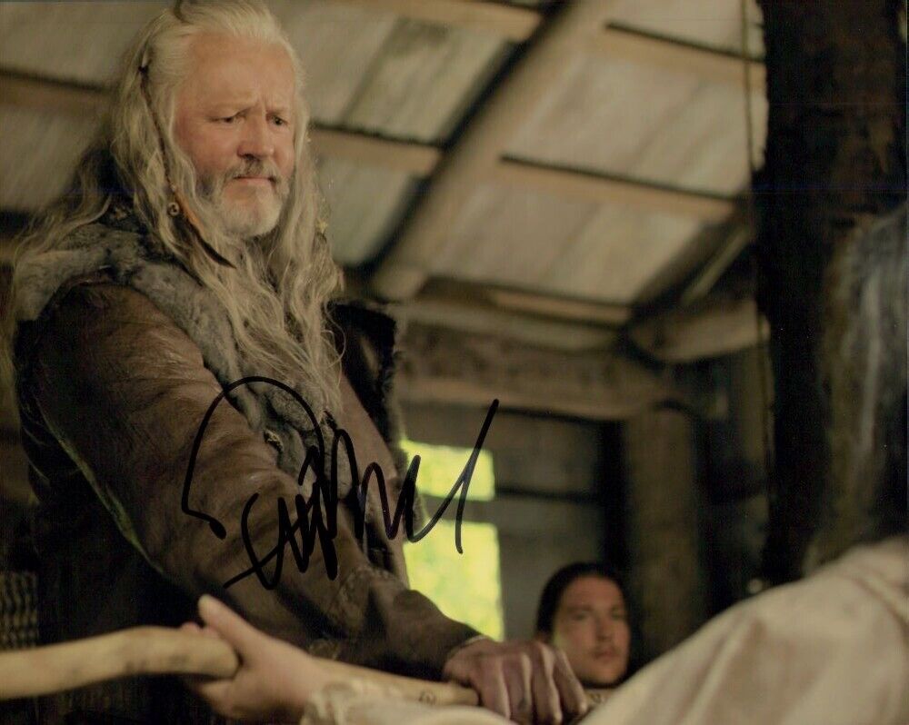 Actor David Morse signed OUTSIDERS 8x10 Photo Poster painting