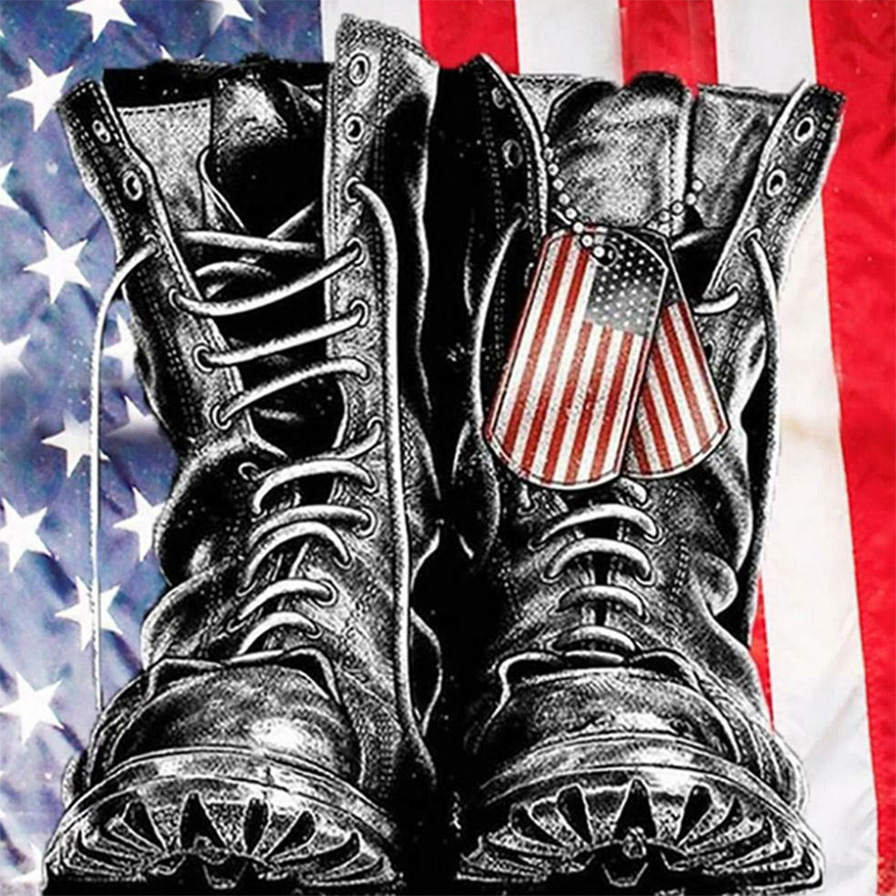 

Soldier Boots - Square Drill Diamond Painting - 50*50CM, 501 Original