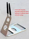 Bicycle Display Stand Wheel Hub Repair Rack MTB Bike Floor Parking Holders