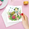 uk.everydayedeals 6Pcs DIY Diamond Painting Greeting Card - Turtle Family