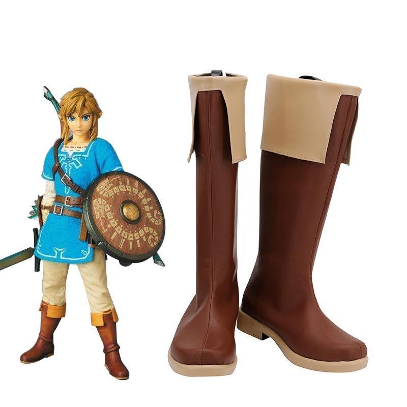 Link The Legend of Zelda Schuhe Die Legende von Zelda Link Cosplay Stiefel