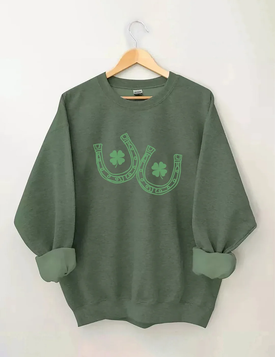 St Patty's Day Cowgirl Sweatshirt