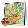 Diamond Painting-DIY Full Round Drill Teacup(40x40cm)