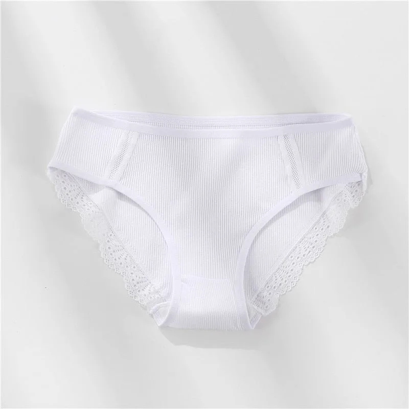 FINETOO Cotton Underpants M-2XL Women Panties Sexy V Waist Underwear Low-Rise Female Briefs Soft Underwear Female Lingerie 2020