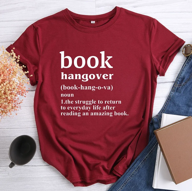 ANB - Book Hangover T-shirt Tee-03095