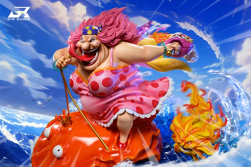 TianJi Studio One Piece Charlotte Katakuri Resin Statue In Stock POPMAX  H36cm