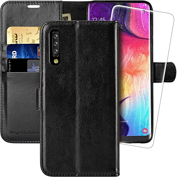 MONASAY Samsung Galaxy A50 / A50s / A30s Wallet Case, 6.4 inch 