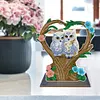DIY Winter Owl Diamond Painting Ornaments（Single-Sided）