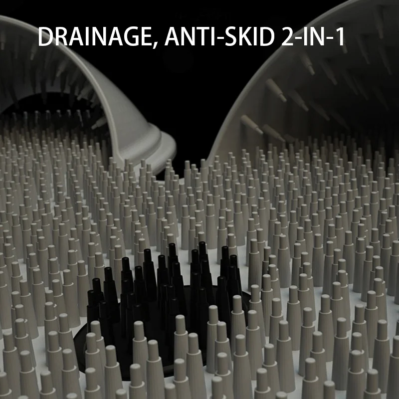 SAKER&reg; Shower Foot Scrubber Mat