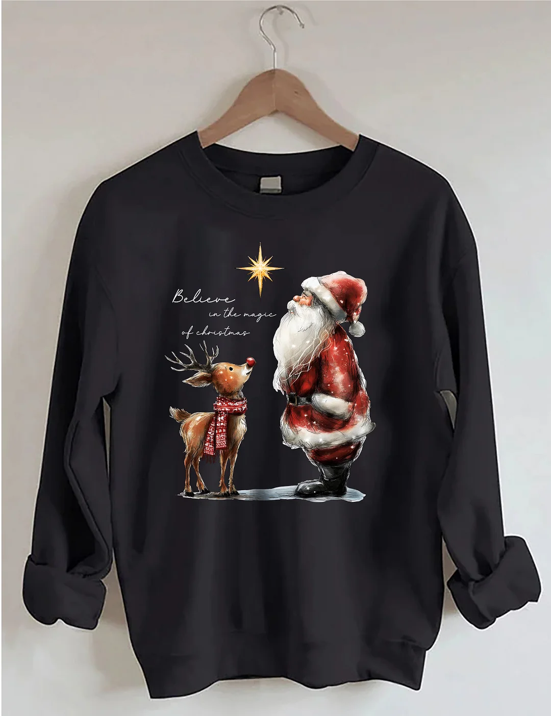 Christmas Believe In The Magic Sweatshirt