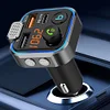 FM Transmitter Bluetooth-Compatible 5.0 PD 20W QC3.0 Hands-Free MP3 Player Radio